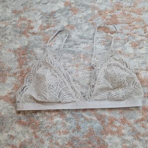 Talula Beige Lace Bralette - Size Medium